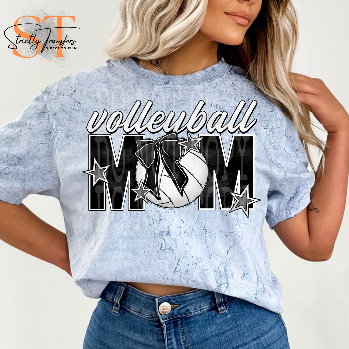 Volleyball Mom Direct to Film Transfers