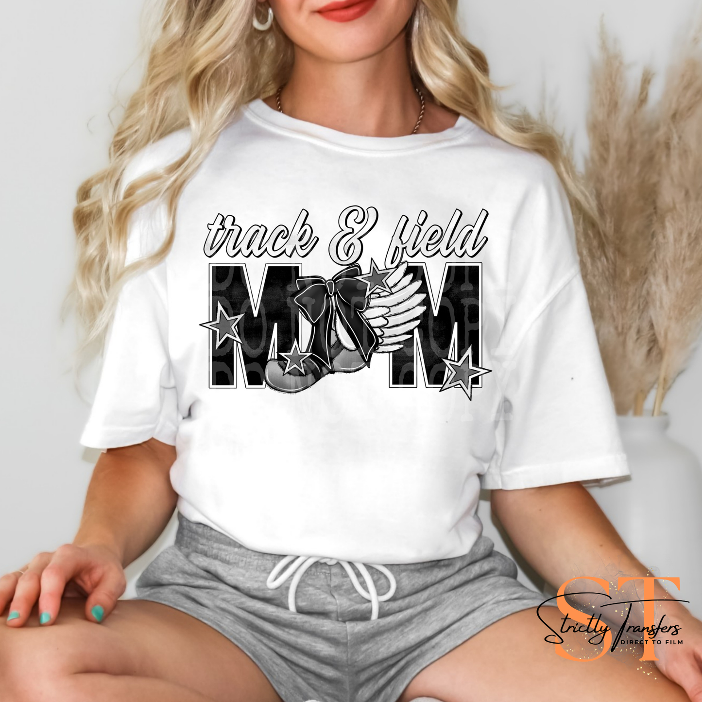 Track & Field Mom Direct to Film Transfers