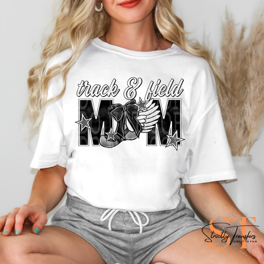 Track & Field Mom Direct to Film Transfers