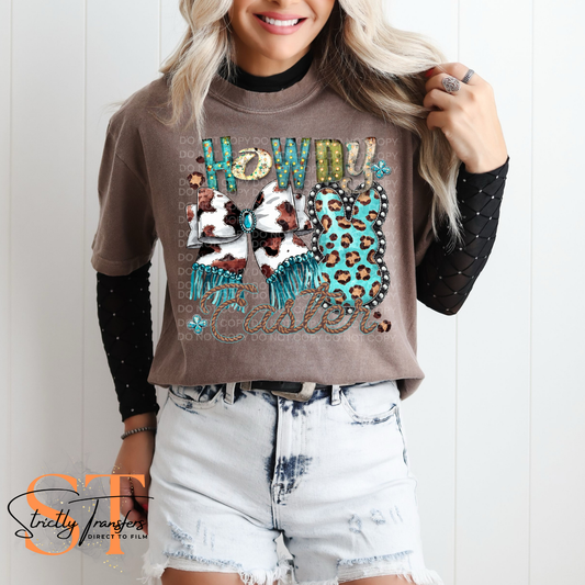 Howdy Easter Direct to Film Transfers