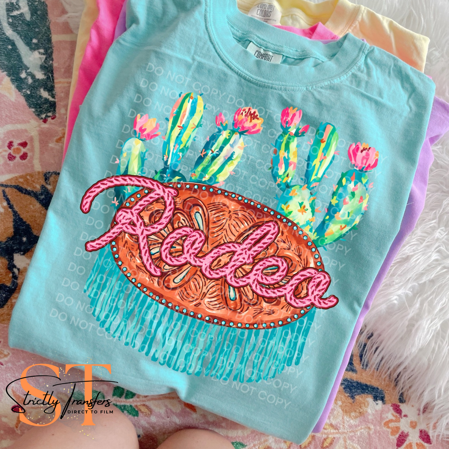 Rodeo Direct to Film Transfers