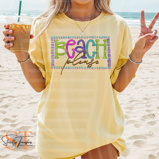 Beach Please Direct to Film Transfers