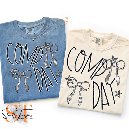 Comp Day Bows Direct to Film Transfers