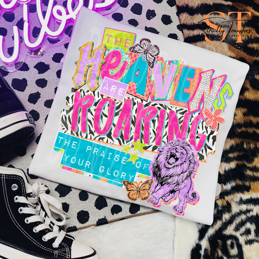 The Heavens are Roaring Direct to Film Transfers