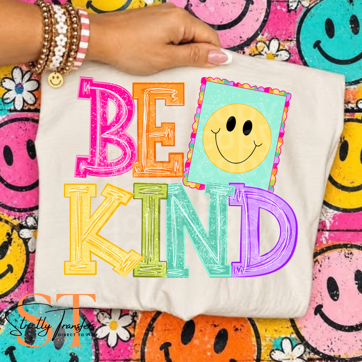 Be Kind Direct to Film Transfers