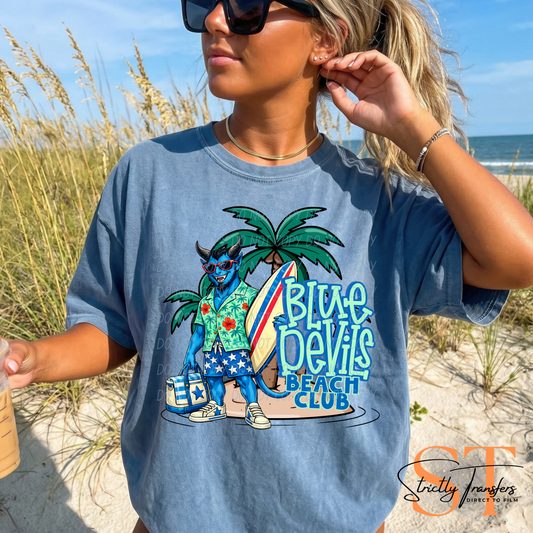 Blue Devils Beach Club Direct to Film Transfers