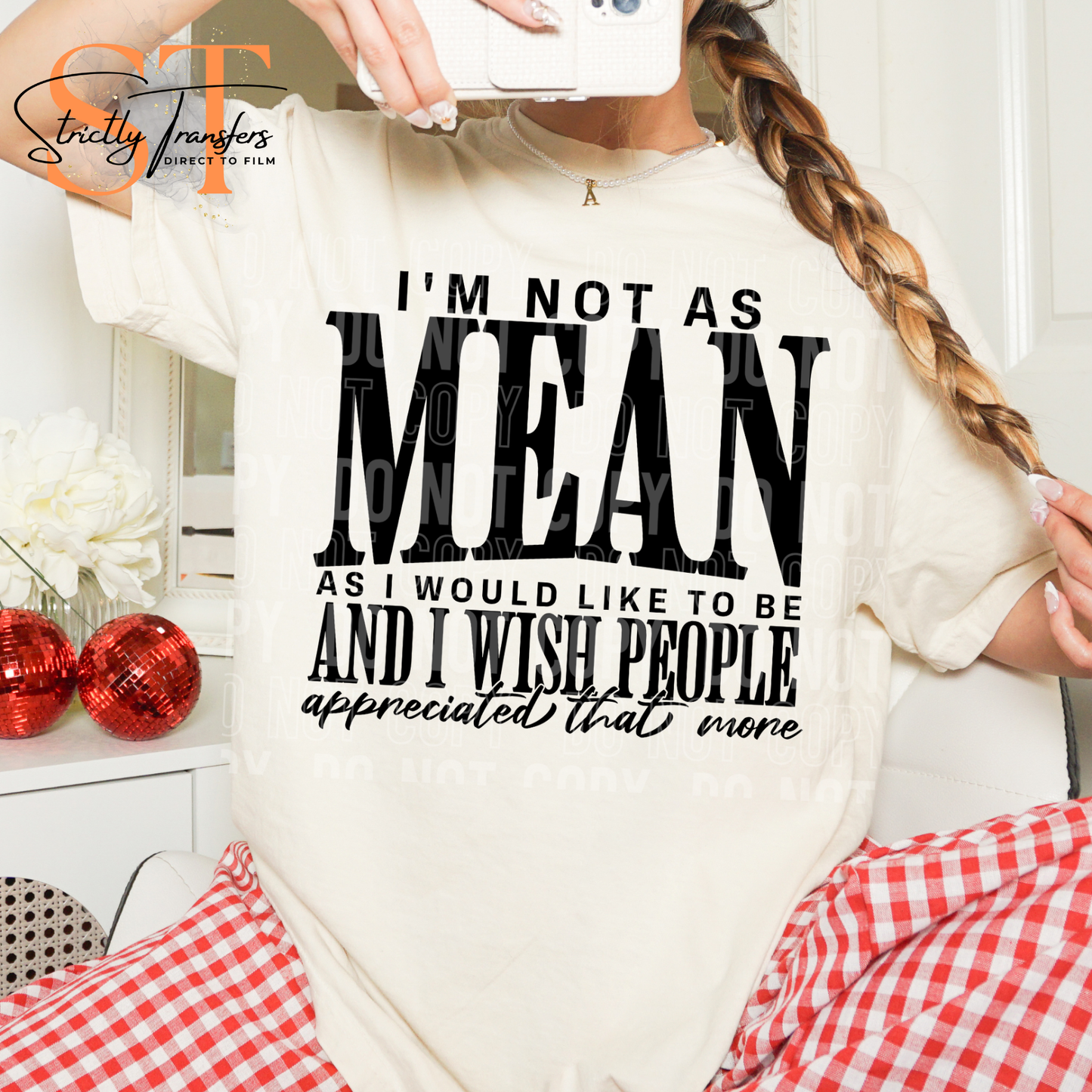 I'm not as Mean Direct to Film Transfers