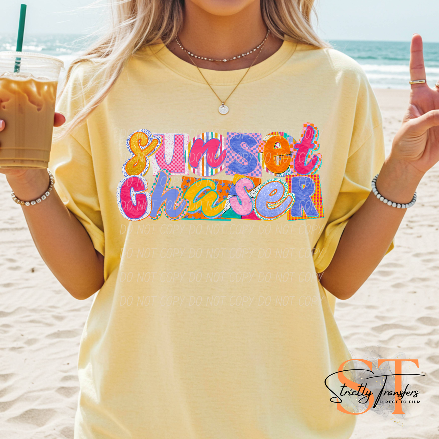 Sunset Chaser Direct to Film Transfers