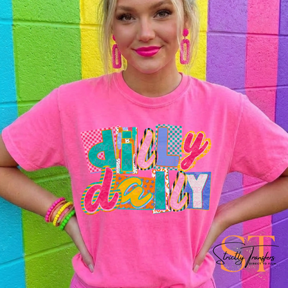 Dilly Dally Direct to Film Transfers