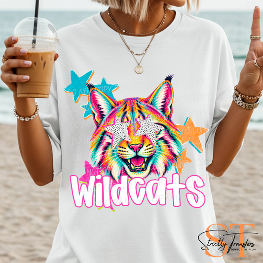 Wildcats Pop Art Direct to Film Transfers