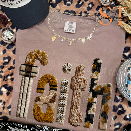 Faith Faux Yarn Direct to Film Transfers