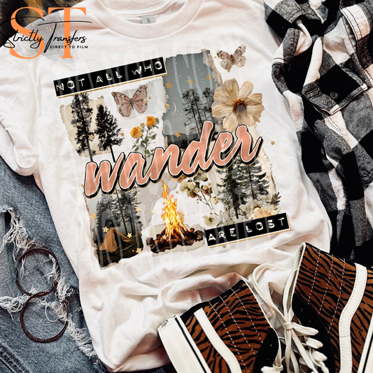 Not all Who Wander are Lost Direct to Film Transfers