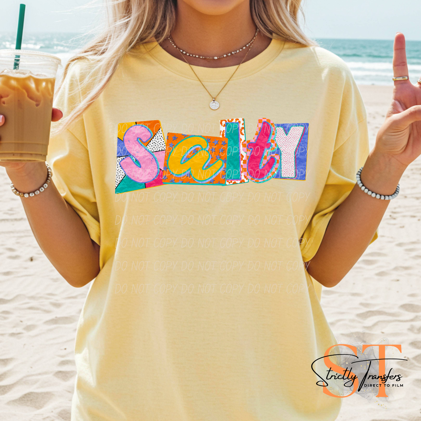 Salty Direct to Film Transfers