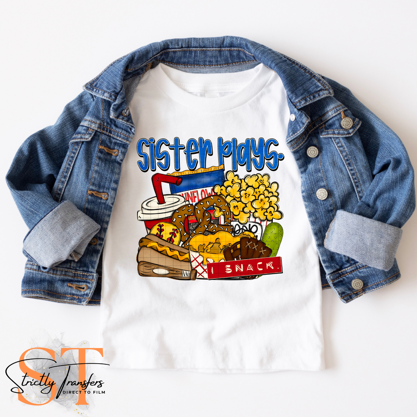 Sister Plays I Snack Direct to Film Transfers