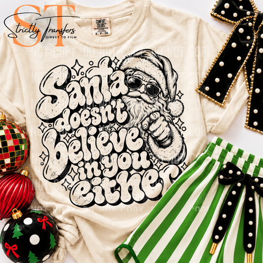 Santa Doesn't Believe in You Either Direct to Film Transfers