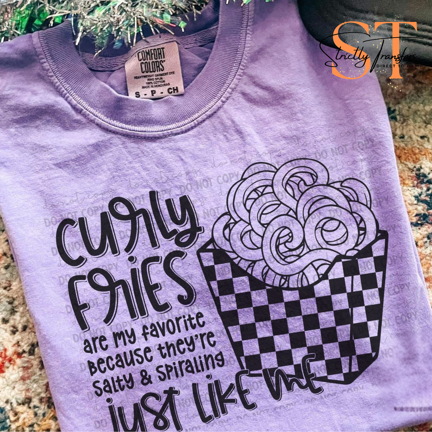 Curly Fries are my Favorite Direct to Film Transfers