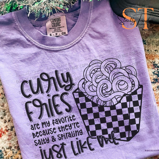 Curly Fries are my Favorite Direct to Film Transfers