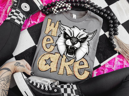We are Wildcats Direct to Film Transfer - Multiple color options available