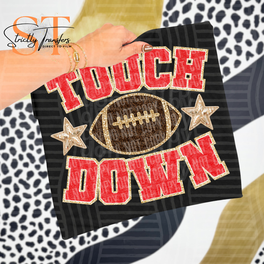 Touch Down Faux Chenille- 13 colors Direct to Film Transfers