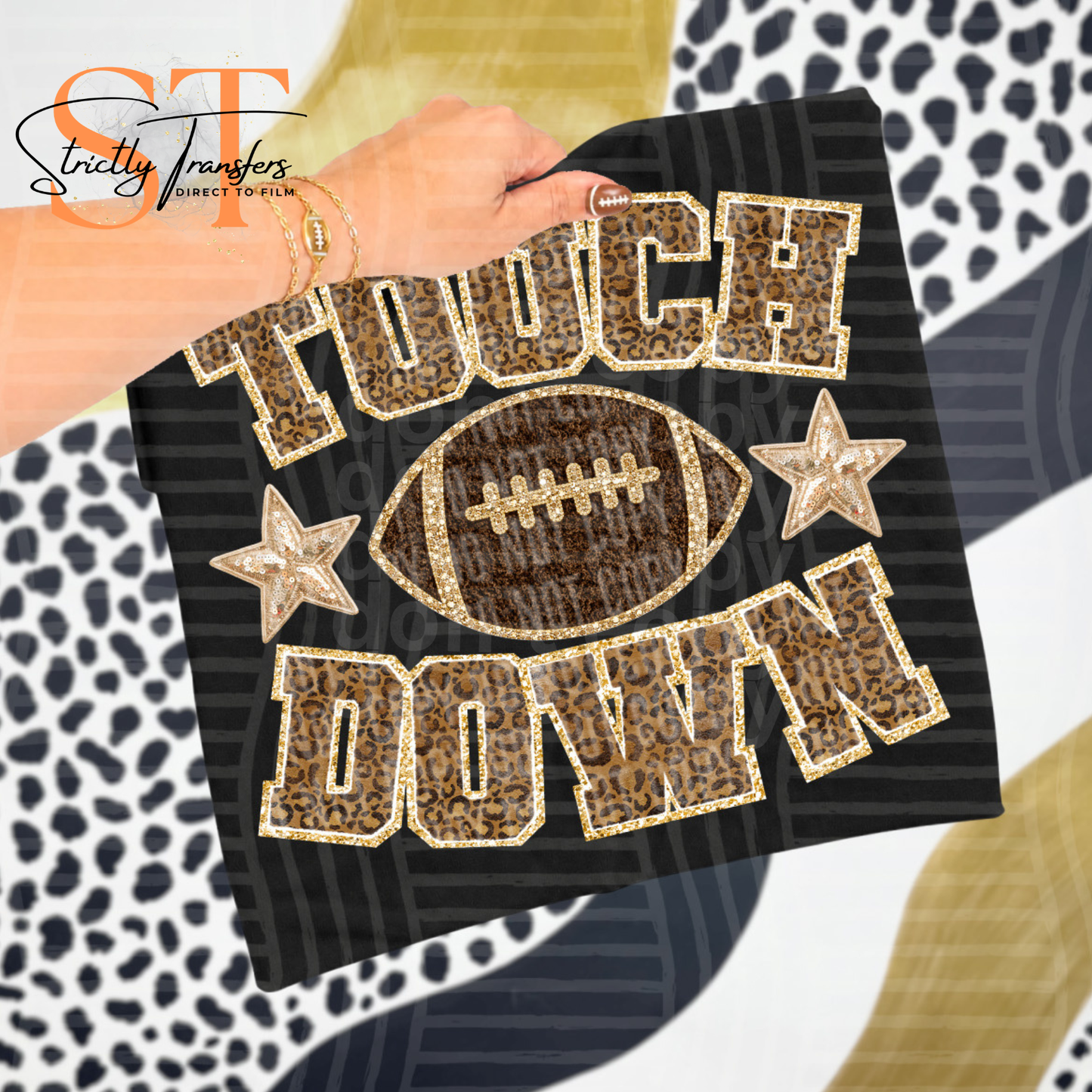 Touch Down Faux Chenille- 13 colors Direct to Film Transfers