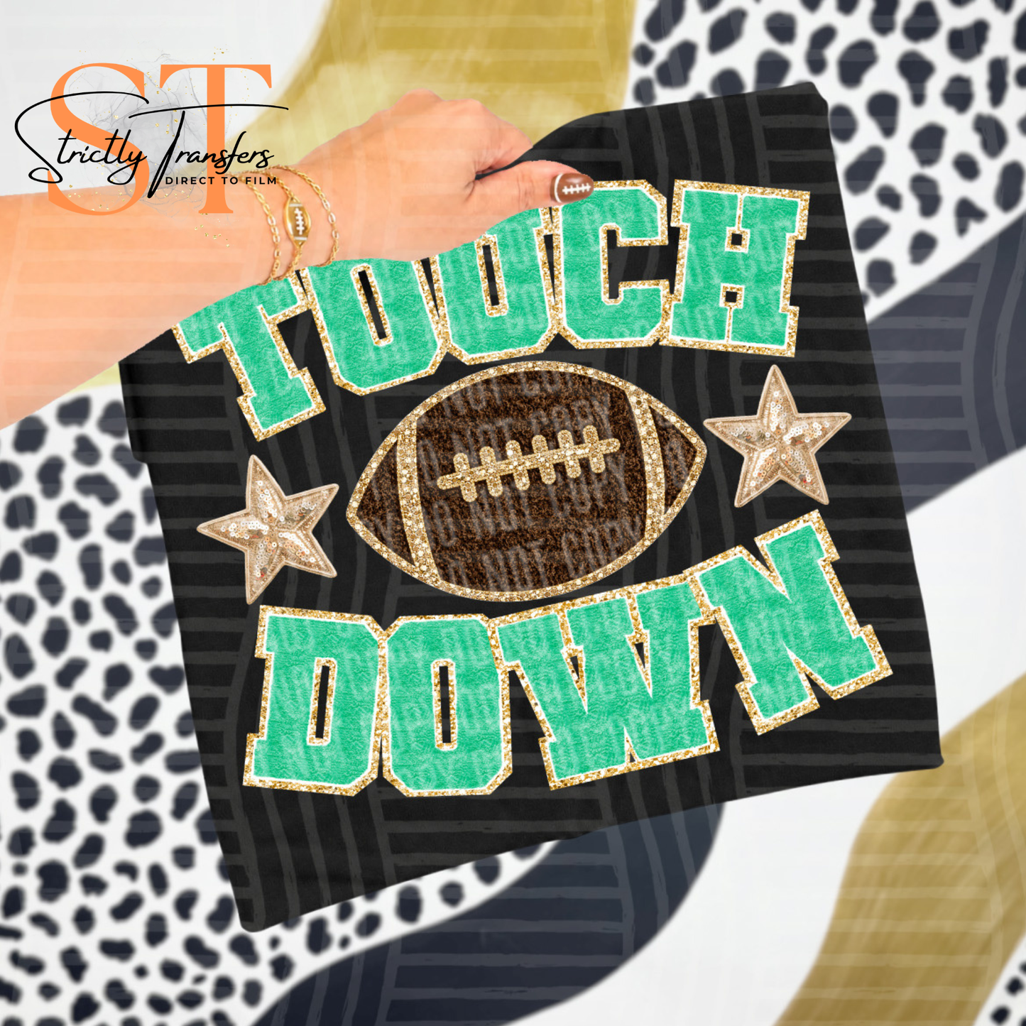 Touch Down Faux Chenille- 13 colors Direct to Film Transfers