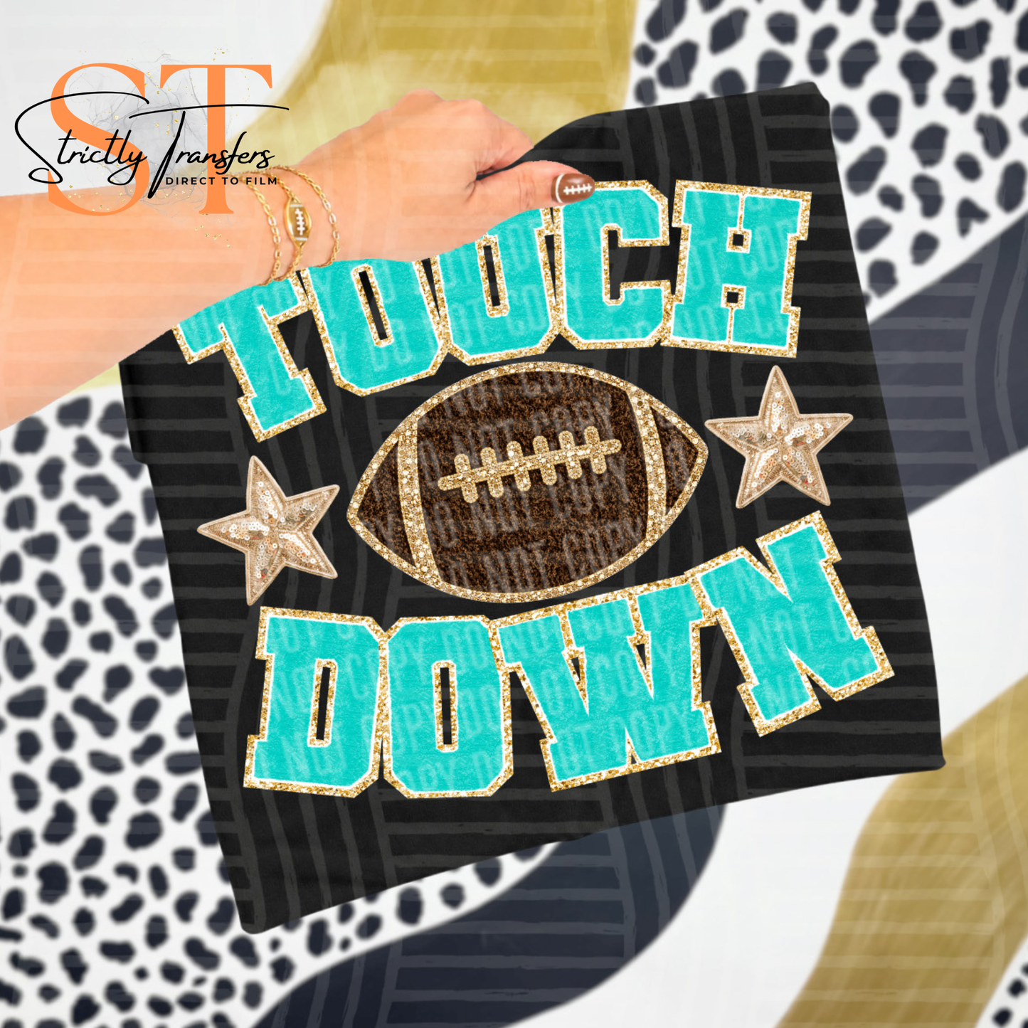 Touch Down Faux Chenille- 13 colors Direct to Film Transfers