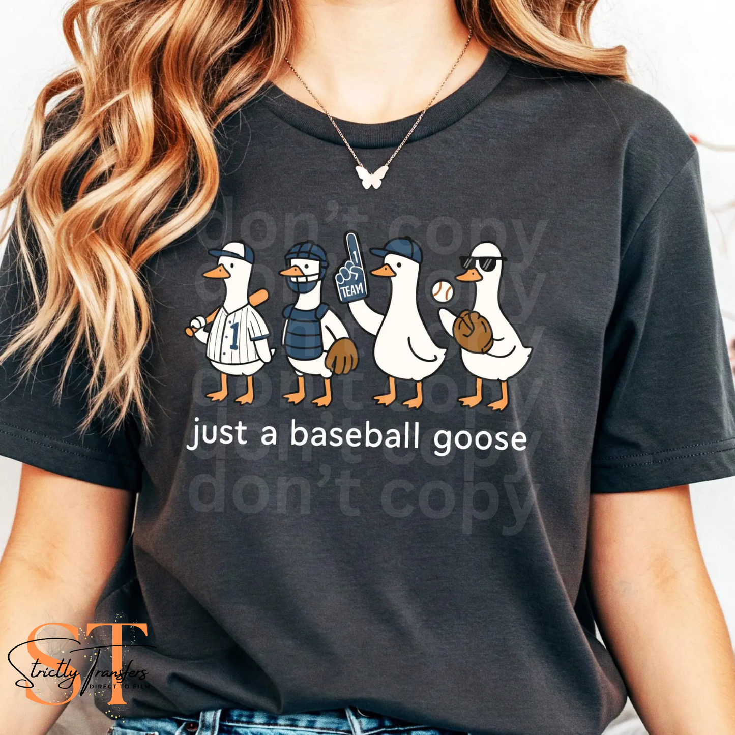 Just a Baseball Goose Direct to Film Transfers