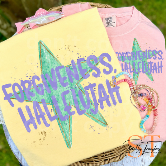 Forgiveness Hallelujah Direct to Film Transfers