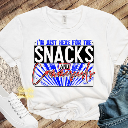 Just here for the Snacks Direct to Film Transfer