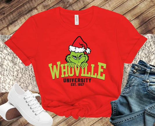 Whoville University Christmas Direct to Film Transfer
