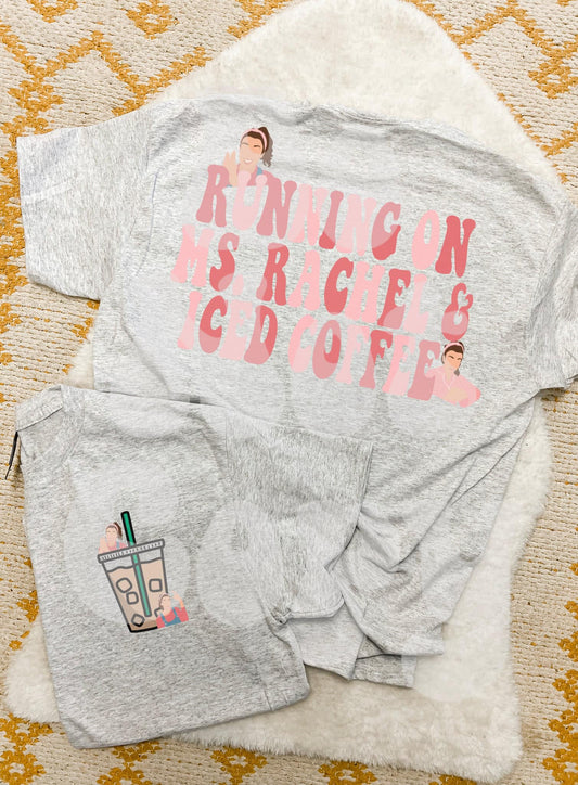 Running on Ms Rachel & Iced Coffee Direct to Film Transfer
