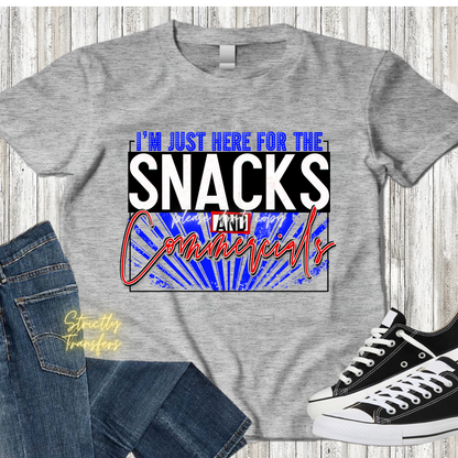 Just here for the Snacks Direct to Film Transfer