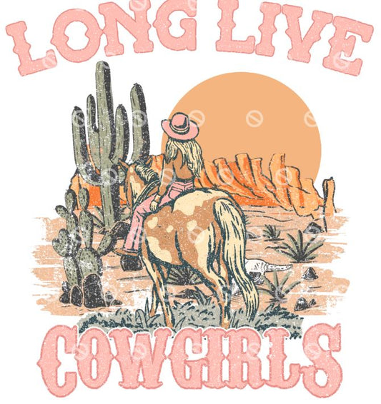 Long Live Cowgirls Direct to Film Transfer