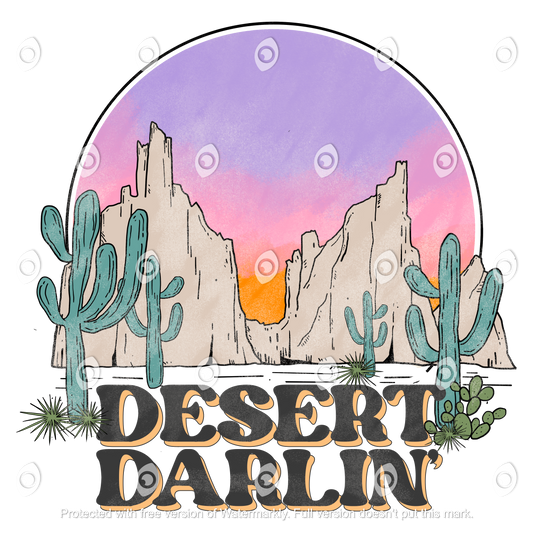 Desert Feelin Direct to Film Transfer