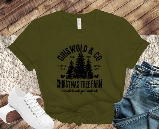 Griswold & Co Christmas Tree Farm Direct to Film Transfer